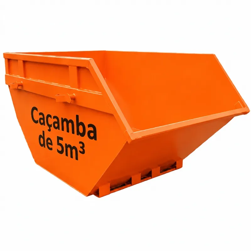 Caçamba de 5m³