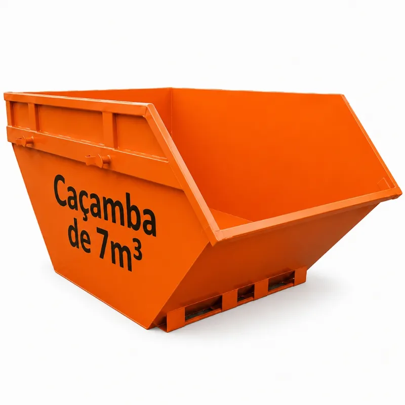 Caçamba de 7m³